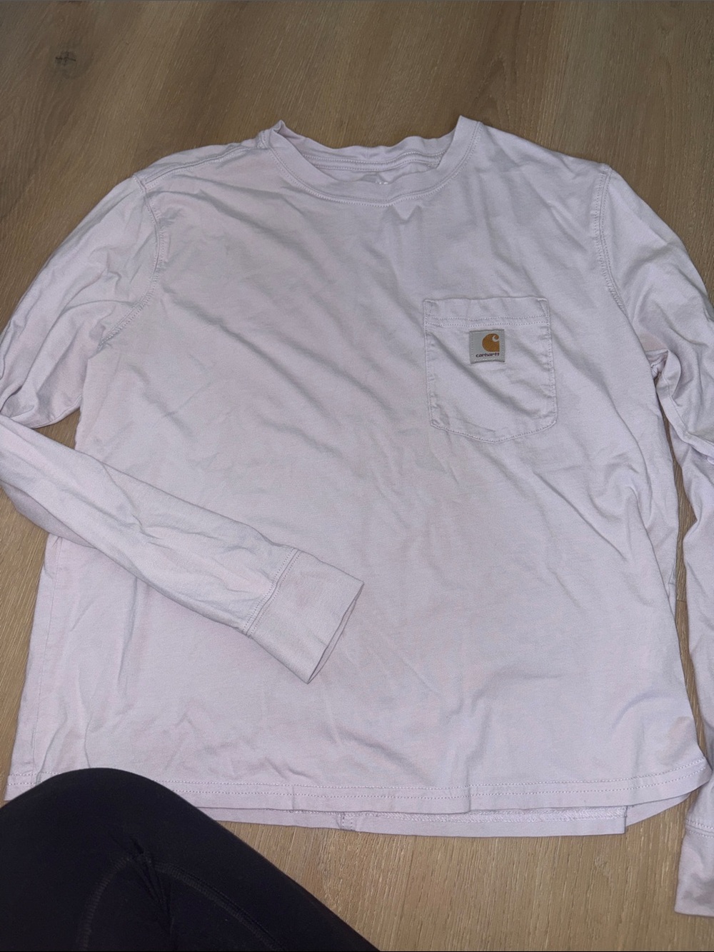 Carhartt Lavander Long Sleeve Pocket Tee